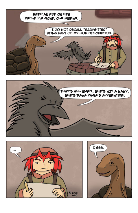 Comic for Wednesday, April 7, 2010